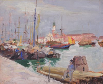 Venice by Francis Campbell Boileau Cadell